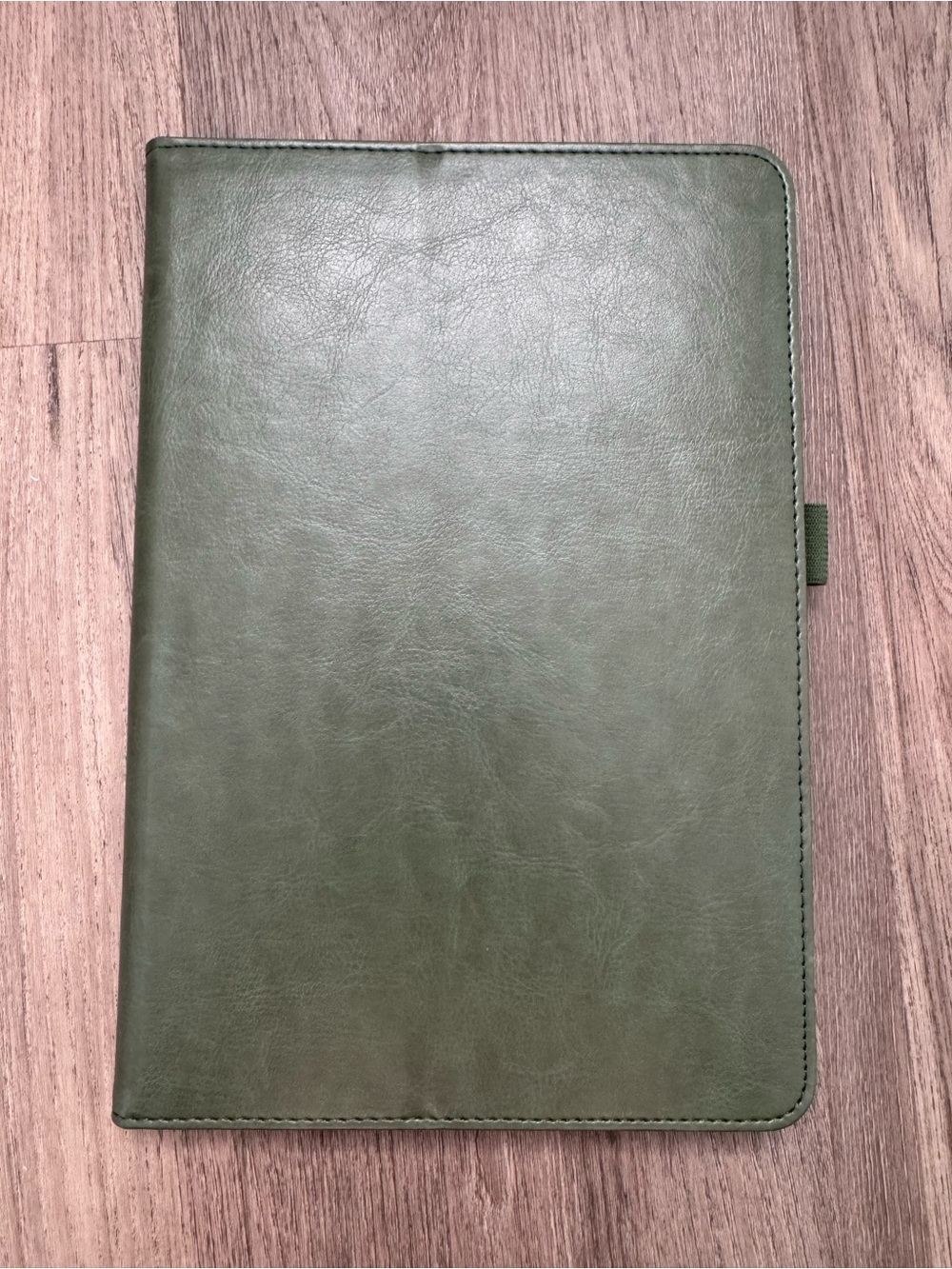 Universal 10” Tablet Folio Case Green Leather Stand Cover w/ Card Slots